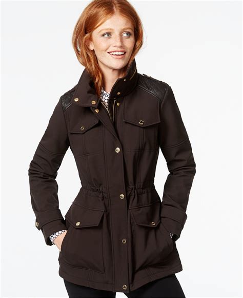 michael kors raincoat women|Michael Kors anorak raincoat.